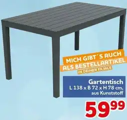 CENTERSHOP Gartentisch Angebot