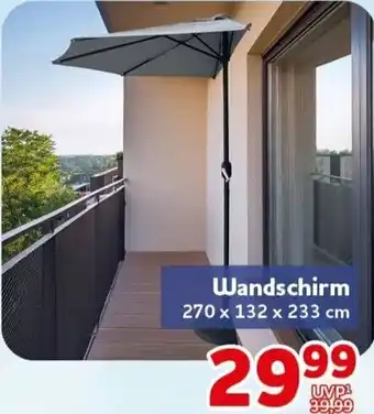 CENTERSHOP Wandschirm Angebot