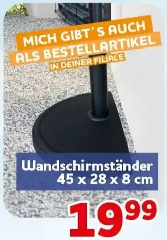 CENTERSHOP Wandschirmständer Angebot