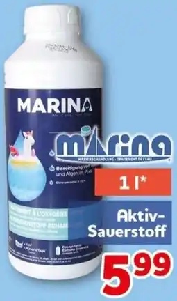 CENTERSHOP MARINA Aktiv Sauerstoff Angebot