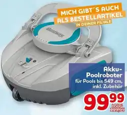 CENTERSHOP Akku Poolroboter Angebot