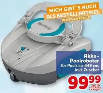 CENTERSHOP Akku Poolroboter Angebot