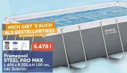 CENTERSHOP Bestway Framepool STEEL PRO MAX Angebot