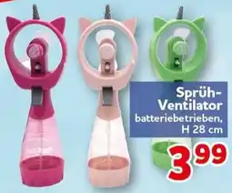 CENTERSHOP Sprüh Ventilator Angebot