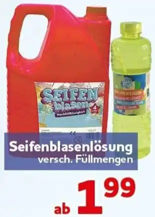 CENTERSHOP Seifenblasenlösung Angebot
