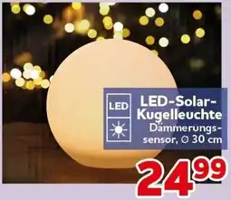 CENTERSHOP LED-Solar Kugelleuchte Angebot