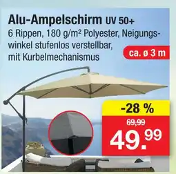 Zimmermann Alu-ampelschirm uv 50+ Angebot