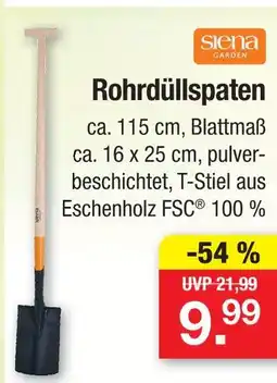 Zimmermann Siena garden rohrdüllspaten Angebot