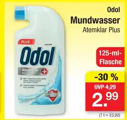 Zimmermann Odol mundwasser atemklar plus Angebot