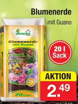 Zimmermann Sonnenhof blumenerde mit guano Angebot