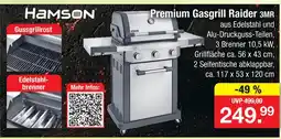 Zimmermann Hamson premium gasgrill raider 3mr Angebot