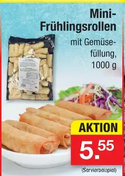 Zimmermann Mini-frühlingsrollen Angebot