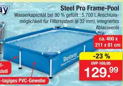 Zimmermann Bestway steel pro frame-pool Angebot