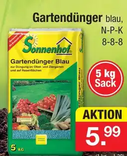 Zimmermann Sonnenhof gartendünger blau Angebot