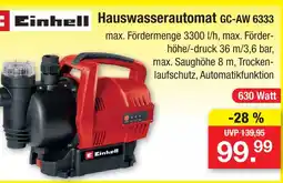 Zimmermann Einhell hauswasserautomat gc-aw 6333 Angebot