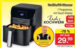 Zimmermann Rachs kochwerk heißluftfritteuse Angebot