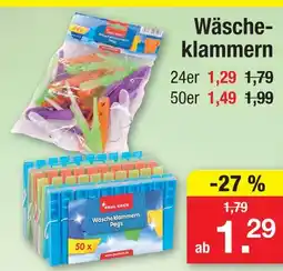 Zimmermann Paul koch wäscheklammern 24er Angebot