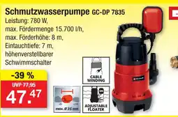 Zimmermann Einhell schmutzwasserpumpe gc-dp 7835 Angebot