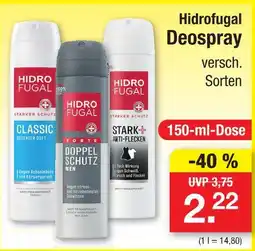 Zimmermann Hidrofugal classic deospray Angebot