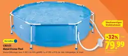 Lidl CRIVIT Metal-Frame-Pool Angebot