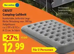 Lidl CRIVIT Camping-Luftbett Angebot