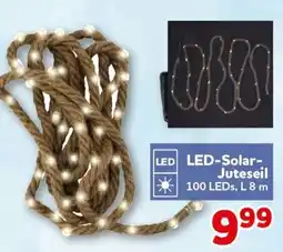 CENTERSHOP LED LED-Solar- Juteseil Angebot