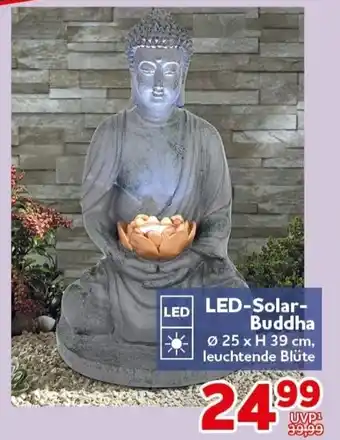 CENTERSHOP LED-Solar- Buddha Angebot