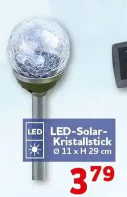 CENTERSHOP LED LED-Solar- Kristallstick Angebot