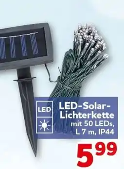 CENTERSHOP LED-Solar- Lichterkette Angebot