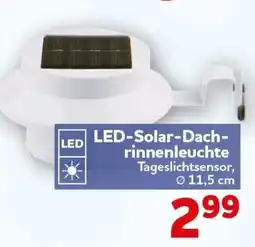 CENTERSHOP LED-Solar-Dachrinnenleuchte Angebot