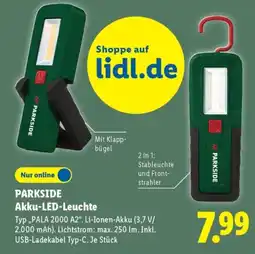 Lidl Akku-LED-Leuchte PARKSIDE Angebot