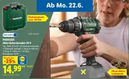 Lidl PARKSIDE Akku-Bohrschrauber 20 V Angebot