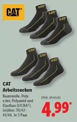Lidl CAT Arbeitssocken Angebot