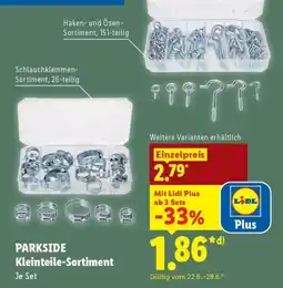 Lidl PARKSIDE Kleinteile-Sortiment Angebot