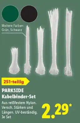 Lidl PARKSIDE Kabelbinder-Set Angebot