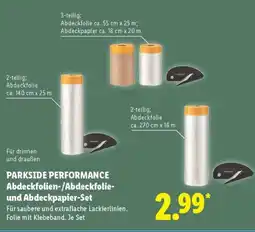 Lidl PARKSIDE PERFORMANCE Abdeckfolien-/Abdeckfolie- und Abdeckpapier-Set Angebot