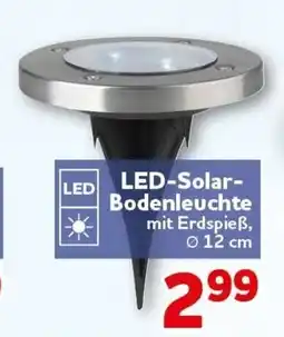 CENTERSHOP LED-Solar- Bodenleuchte Angebot