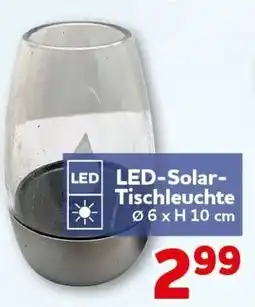 CENTERSHOP LED LED-Solar- Tischleuchte Angebot