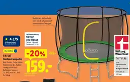 Lidl CRIVIT Gartentrampolin Angebot