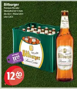 Getränke Hoffmann Bitburger Premium Pils oder Alkoholfrei 0,0% Herb Angebot