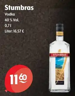 Getränke Hoffmann Stumbras Vodka Angebot