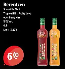 Getränke Hoffmann Berentzen Smoothie Shot Angebot