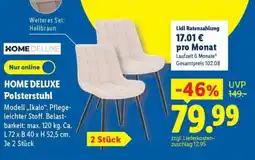 Lidl HOME DELUXE Polsterstuhl Angebot