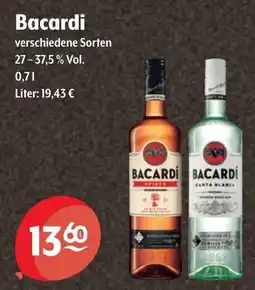 Getränke Hoffmann Bacardi Angebot