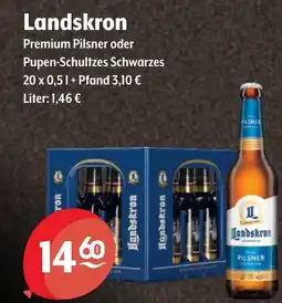 Getränke Hoffmann Landskron Premium Pilsner oder Pupen-Schultzes Schwarzes Angebot
