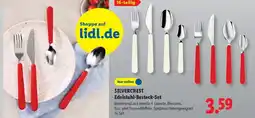 Lidl SILVERCREST Edelstahl-Besteck-Set Angebot
