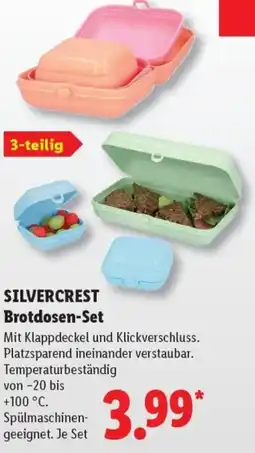 Lidl SILVERCREST Brotdosen-Set Angebot