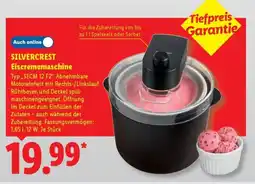 Lidl SILVERCREST Eiscrememaschine Angebot