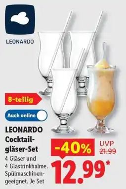Lidl LEONARDO Cocktailgläser-Set Angebot