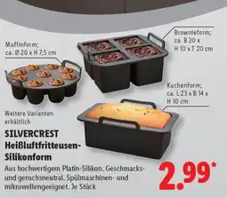 Lidl SILVERCREST Heißluftfritteusen- Silikonform Angebot